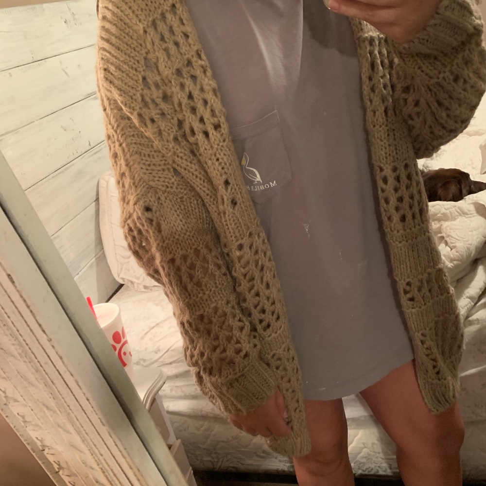 Nude Cardigan